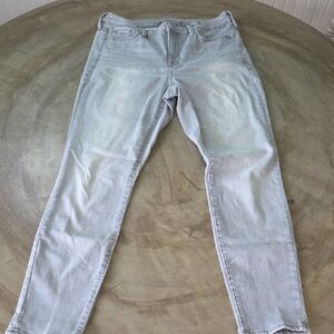 Athleta Women's Light Gray Skinny Jeans